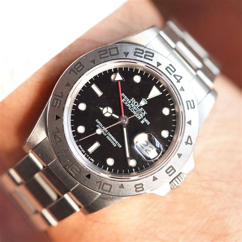 rolex explorer ii reference 16550|Rolex Explorer II size comparison.